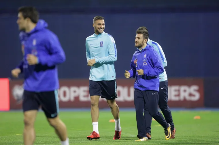 GRCI ODRADILI TRENING NA MAKSIMIRU: Pogledajte kako se suparnici Vatrenih pripremaju za prvi ogled