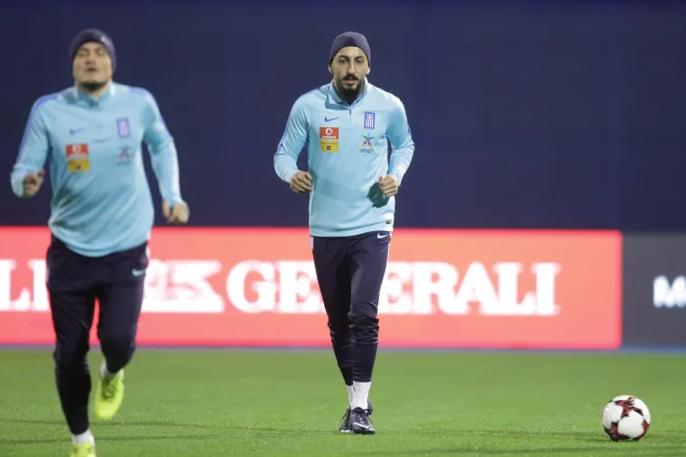 GRCI ODRADILI TRENING NA MAKSIMIRU: Pogledajte kako se suparnici Vatrenih pripremaju za prvi ogled