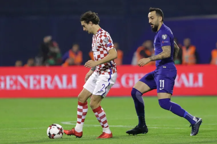 FOTOGRAFIJE NAJBOLJE DOKAZUJU KAKVA SE BORBA VODI: Uzbuđenja na utakmici Hrvatska - Grčka ima na pretek