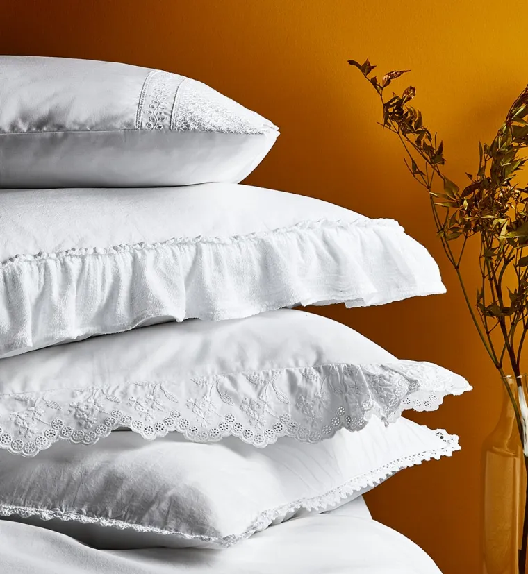 ...klasične, ali i one malo drugačije bijele jastučnice...