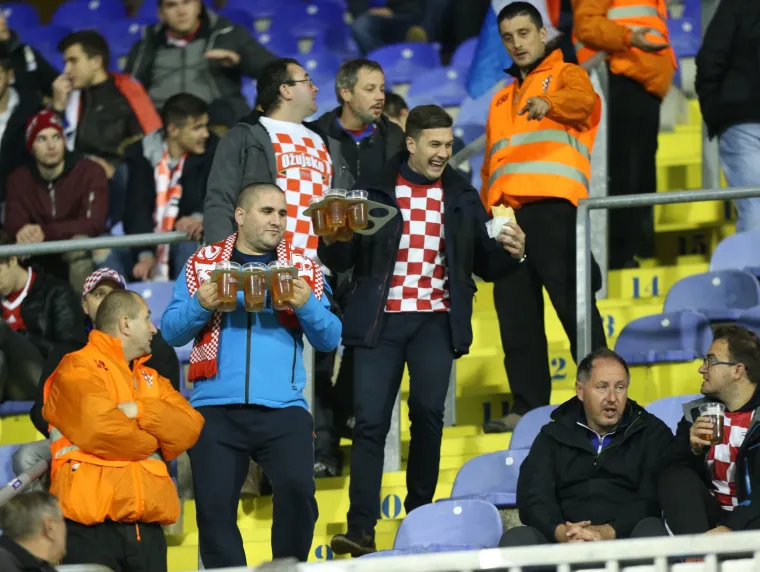 Maksimir je gorio: pogledajte scene razdraganih igrača i navijača nakon spektakularne pobjede nad Grčkom