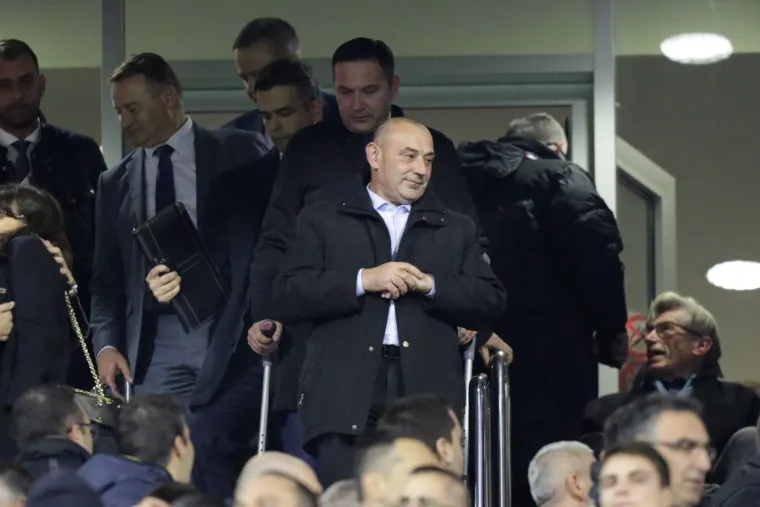 Plenković, Horvatinčić, Marić... Političko-poduzetnička elita iz lože bodrila hrvatske reprezentativce u utakmici protiv Grčke