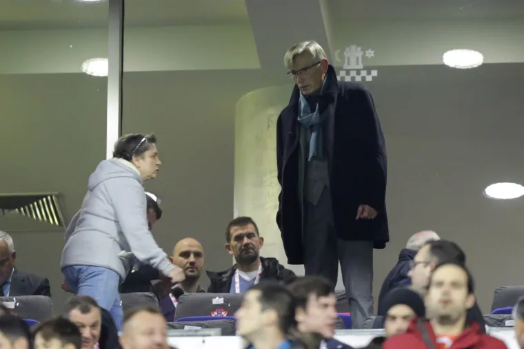Plenković, Horvatinčić, Marić... Političko-poduzetnička elita iz lože bodrila hrvatske reprezentativce u utakmici protiv Grčke