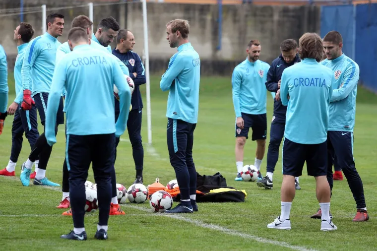 IZBORNIK IZVEO IGRAČE NA TRENING JUTRO NAKON POBJEDE: Cilj je bio oporavak igrača, Kalinić se nije pridružio momčadi