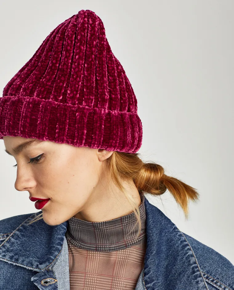 Beanie kapa od šanila, Zara, 79,90 kuna