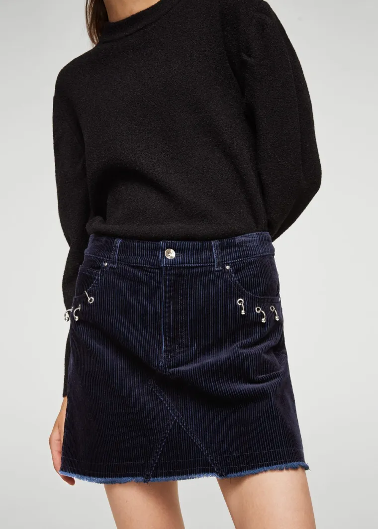 Suknja od samta, Mango, 199,90 kuna