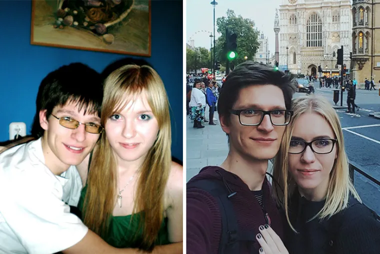 FOTKE KOJE DOKAZUJU DA LJUBAV MOŽE BITI VJEČNA: Usporedili sada&scaron;nje fotke i one s početka veze