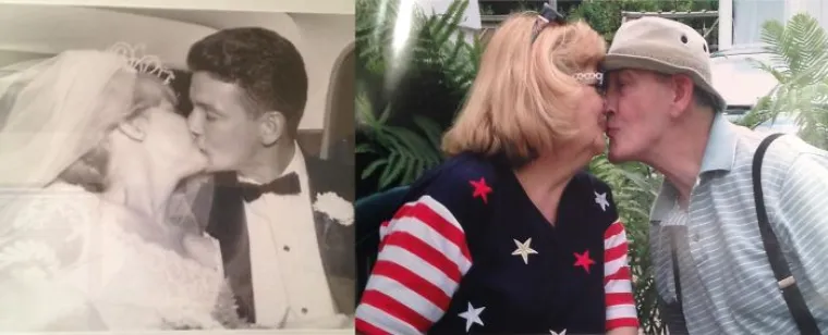 FOTKE KOJE DOKAZUJU DA LJUBAV MOŽE BITI VJEČNA: Usporedili sada&scaron;nje fotke i one s početka veze