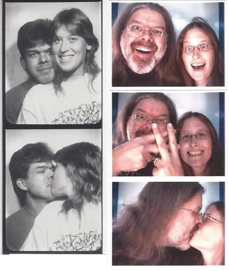 FOTKE KOJE DOKAZUJU DA LJUBAV MOŽE BITI VJEČNA: Usporedili sada&scaron;nje fotke i one s početka veze