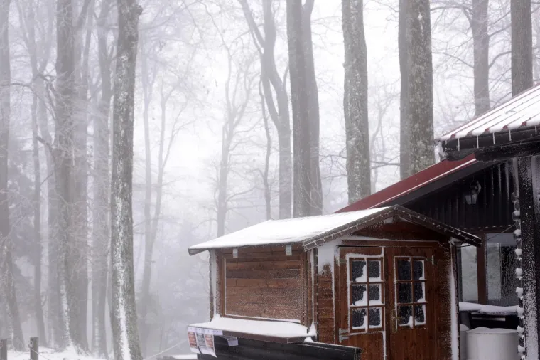 SNJEŽNI POKRIVAČ ZABIJELIO SLJEME: Od ranog jutra pada snijeg, pogledajte čarobne prizore na Medvednici