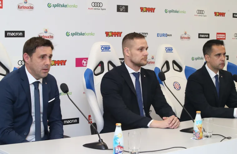 Hajduk predstavio novog trenera Željka Kopića