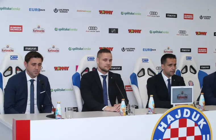 Hajduk predstavio novog trenera Željka Kopića