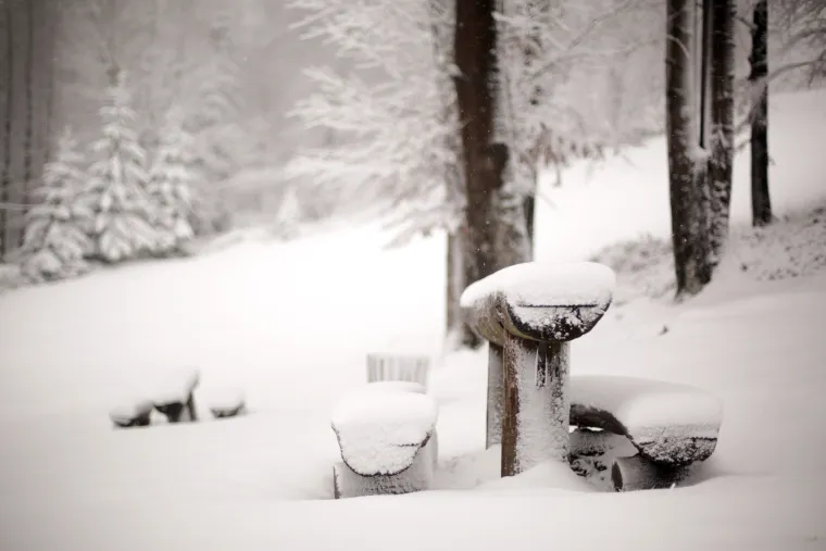 Bajkoviti prizori na Sljemenu: vrh Medvednice zabijelio snježni pokrivač