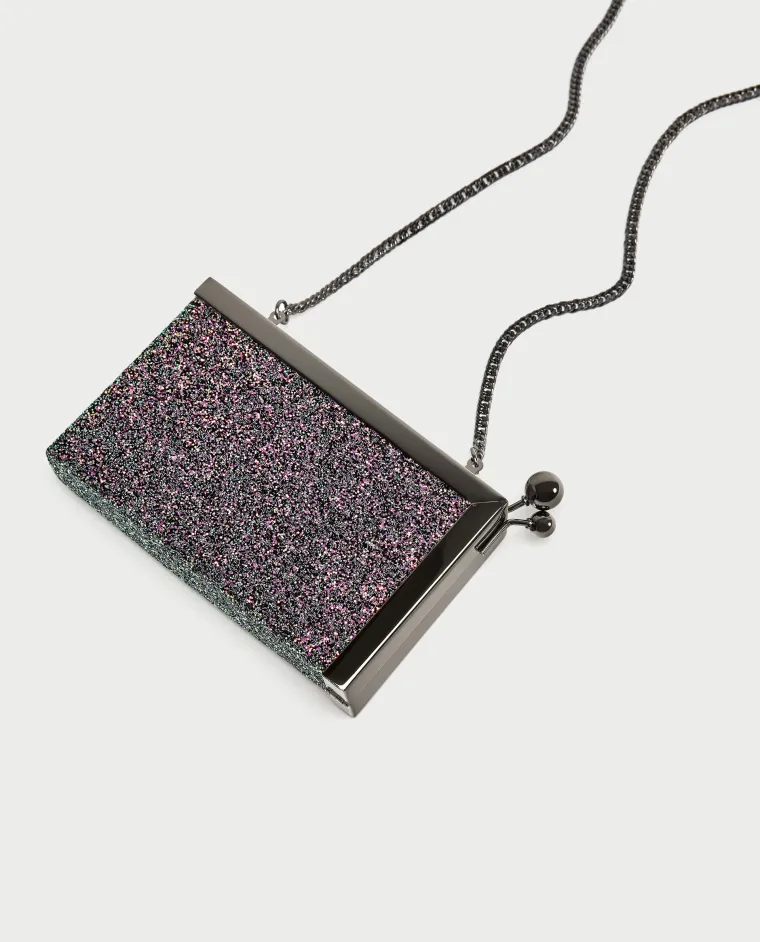 Svjetlucava clutch torbica, Zara, 179,90 kuna