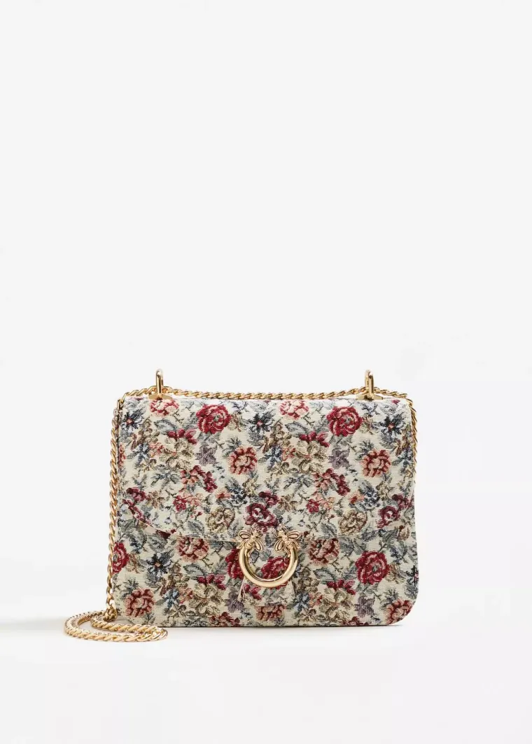 Torbica cvjetnog uzorka od žakarda, Mango, 299,90 kuna