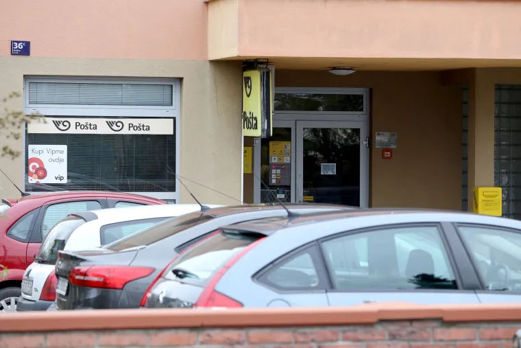 Opljačkana poslovnica Hrvatske po&scaron;te u Mrk&scaron;inoj ulici u Svetoj Klari
