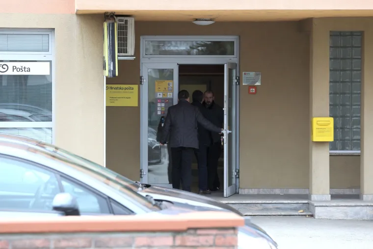 Opljačkana poslovnica Hrvatske po&scaron;te u Mrk&scaron;inoj ulici u Svetoj Klari