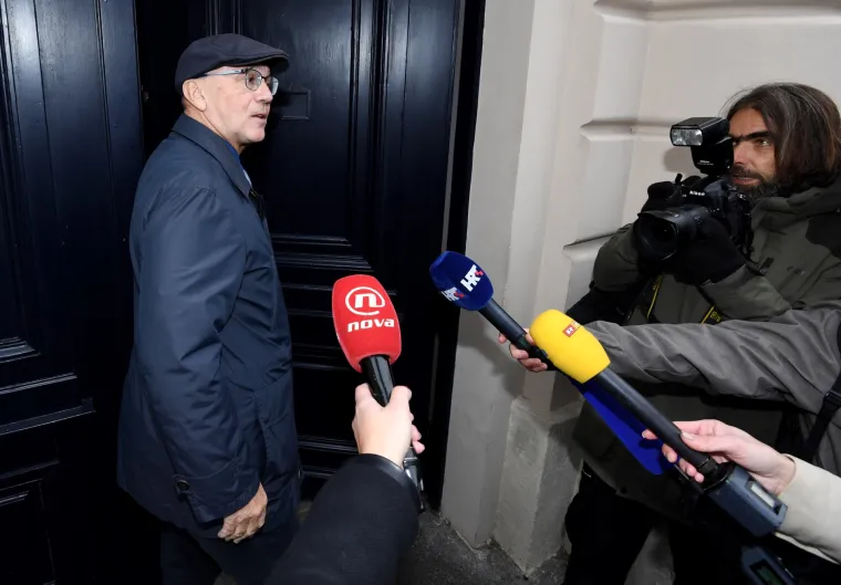 Josip Dabić, jedan od osumnjičenih za izvlačenje novca iz tvrtki u stečaju, dolazi u Uskok