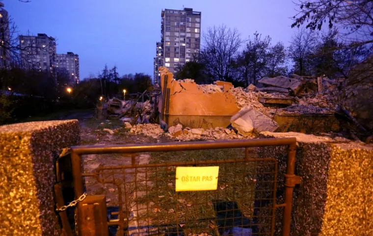 Prosvjed stanovnika Sigeta koji se protive izgradnji budućeg trgovačkog centra