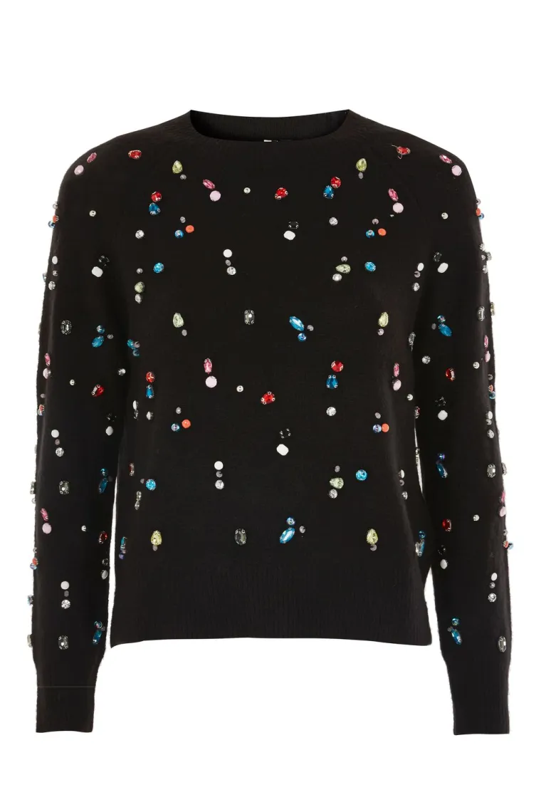 Pulover sa &scaron;arenim biserima, Topshop, 502,02 kune