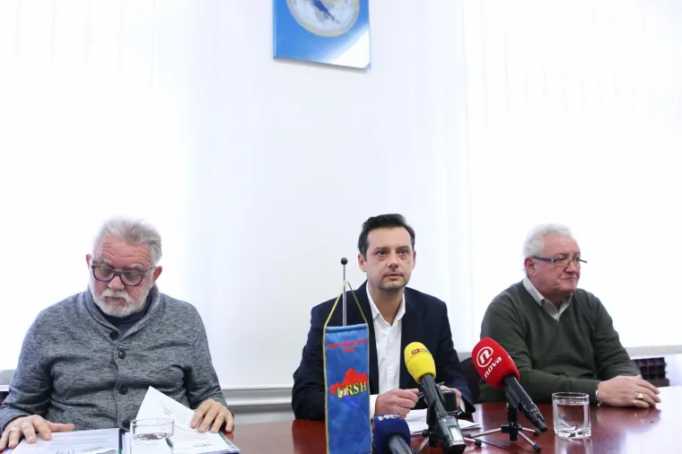 Sindikat TŽV Gredelj održao konferenciju za medije vezanu za uhićenje Pere Hrkaća