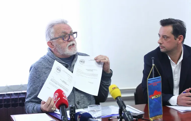 Sindikat TŽV Gredelj održao konferenciju za medije vezanu za uhićenje Pere Hrkaća