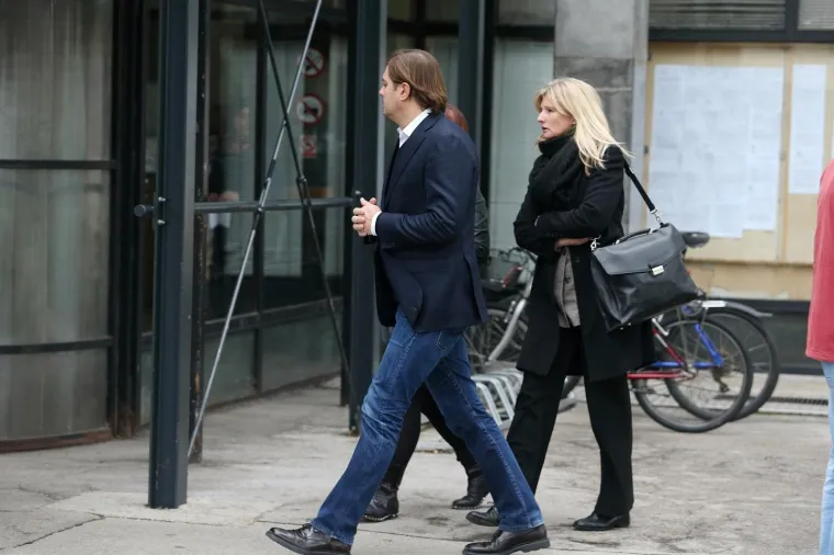 Milan Popović je do&scaron;ao u pratnji odvjetnica.