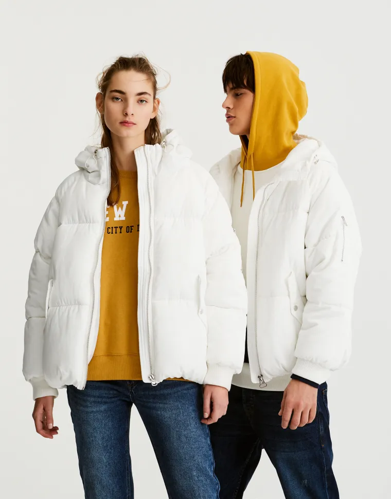 Bijela punjena jakna, 299,90 kuna