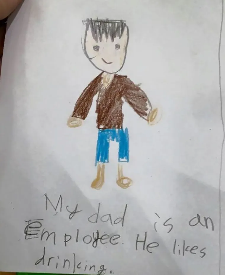 Urnebesni dječji crteži koji su otkrili puno vi&scaron;e o roditeljima nego &scaron;to su trebali