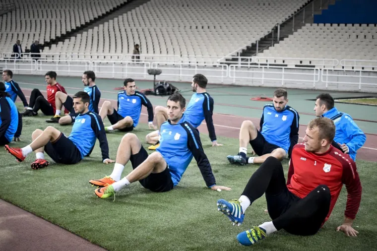 RIJEČANI ODRADILI TRENING U ATENI: Pogledajte kako se Kekove trupe pripremaju za AEK