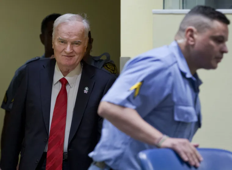 Kad je ušao u sudnicu, Mladić se prekrstio i mahao novinarima, završio je s doživotnom robijom