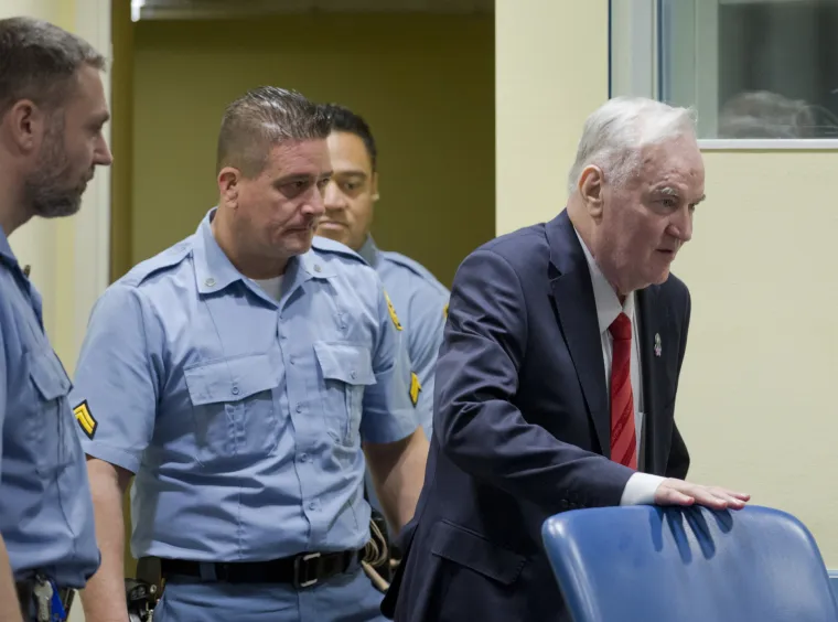 Kad je ušao u sudnicu, Mladić se prekrstio i mahao novinarima, završio je s doživotnom robijom