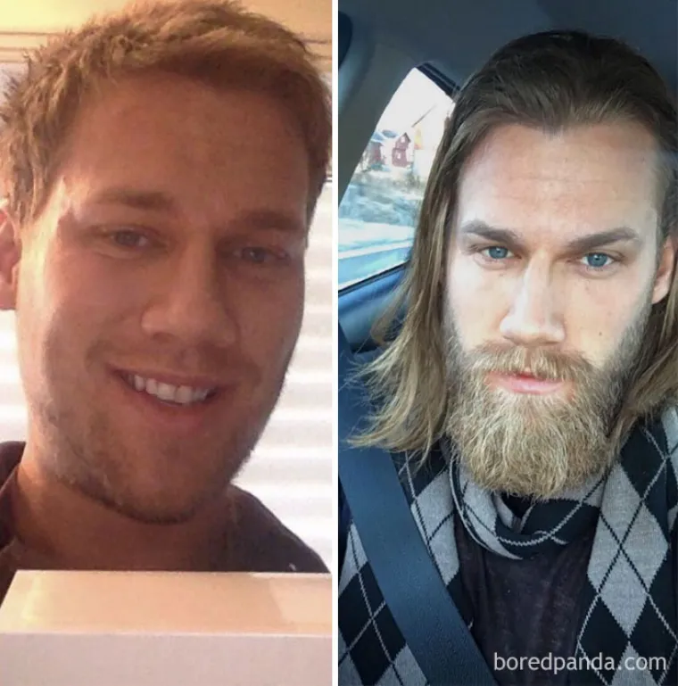 BRADA IM JE PROMIJENILA ŽIVOT: Uslikali se prije i nakon pu&scaron;tanja brade, koja vam se verzija vi&scaron;e sviđa?