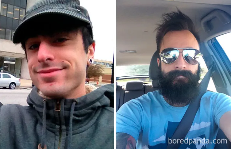 BRADA IM JE PROMIJENILA ŽIVOT: Uslikali se prije i nakon pu&scaron;tanja brade, koja vam se verzija vi&scaron;e sviđa?