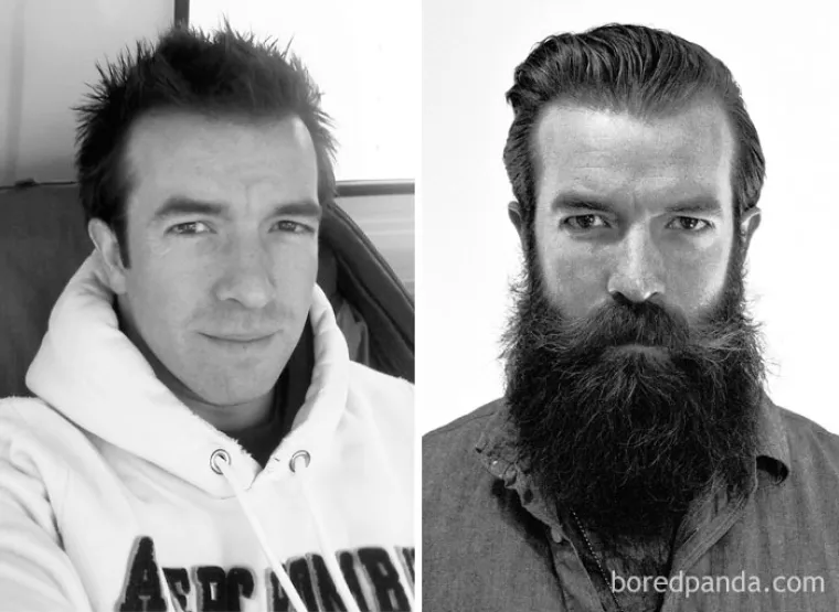 BRADA IM JE PROMIJENILA ŽIVOT: Uslikali se prije i nakon pu&scaron;tanja brade, koja vam se verzija vi&scaron;e sviđa?