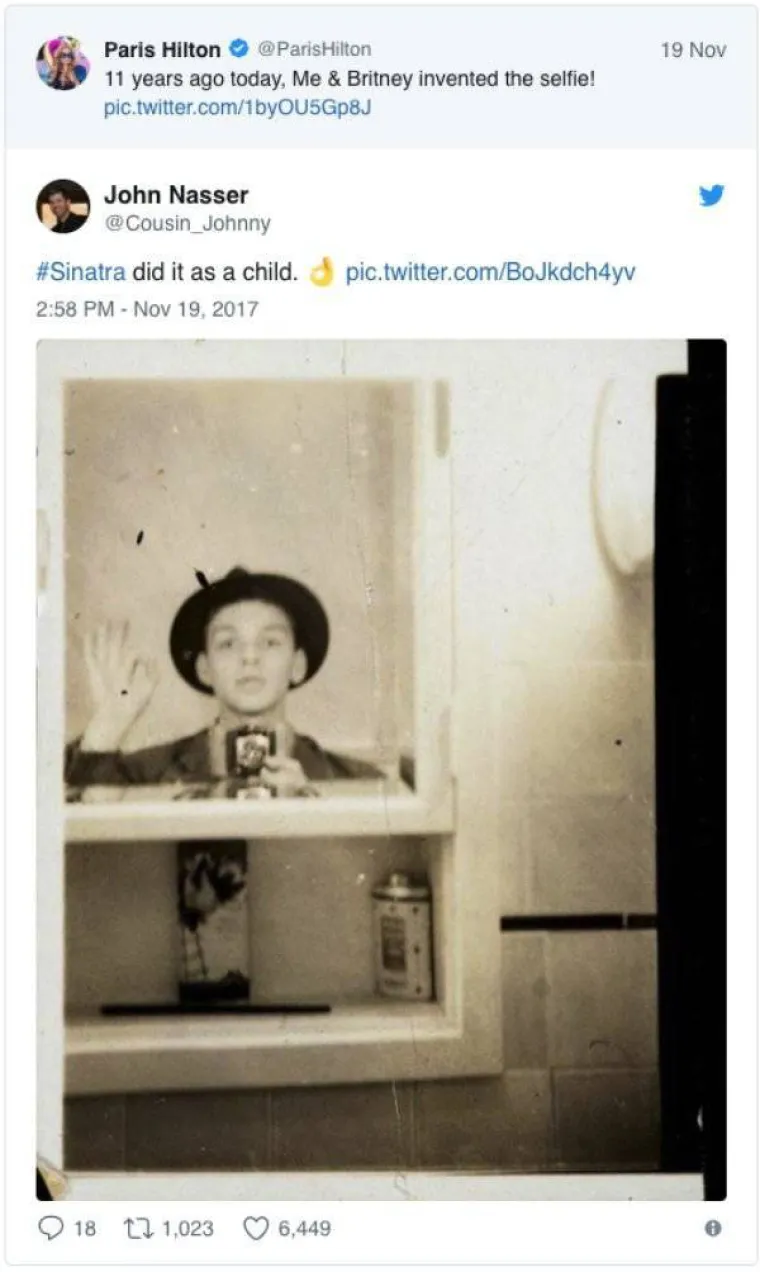 PARIS HILTON POHVALILA SE DA JE IZMISLILA SELFIE: Korisnici Twittera vrlo su brzo opovrgnuli njezinu tvrdnju