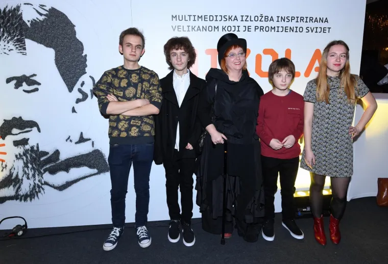 NIKOLA TESLA - MIND FROM THE FUTURE: U HDLU otvorena multimedijalna izložba, prisustvovala i predsjednica