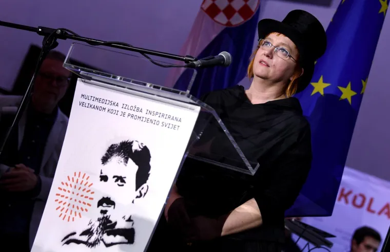 NIKOLA TESLA - MIND FROM THE FUTURE: U HDLU otvorena multimedijalna izložba, prisustvovala i predsjednica