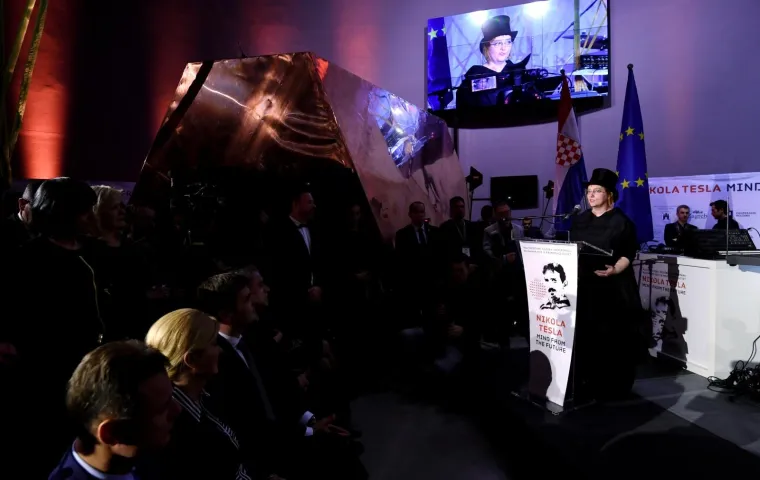 NIKOLA TESLA - MIND FROM THE FUTURE: U HDLU otvorena multimedijalna izložba, prisustvovala i predsjednica