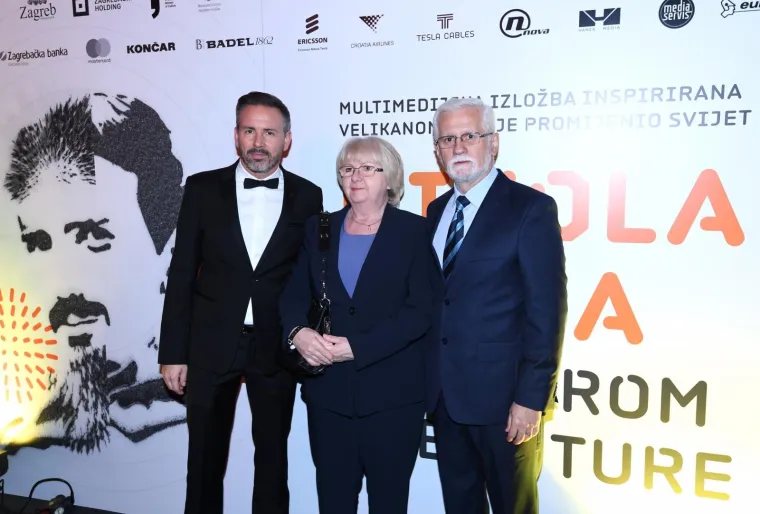 NIKOLA TESLA - MIND FROM THE FUTURE: U HDLU otvorena multimedijalna izložba, prisustvovala i predsjednica