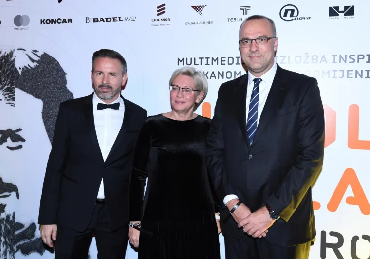 NIKOLA TESLA - MIND FROM THE FUTURE: U HDLU otvorena multimedijalna izložba, prisustvovala i predsjednica