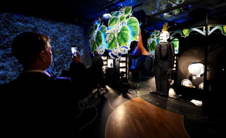 NIKOLA TESLA - MIND FROM THE FUTURE: U HDLU otvorena multimedijalna izložba, prisustvovala i predsjednica