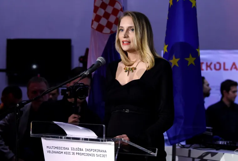 NIKOLA TESLA - MIND FROM THE FUTURE: U HDLU otvorena multimedijalna izložba, prisustvovala i predsjednica