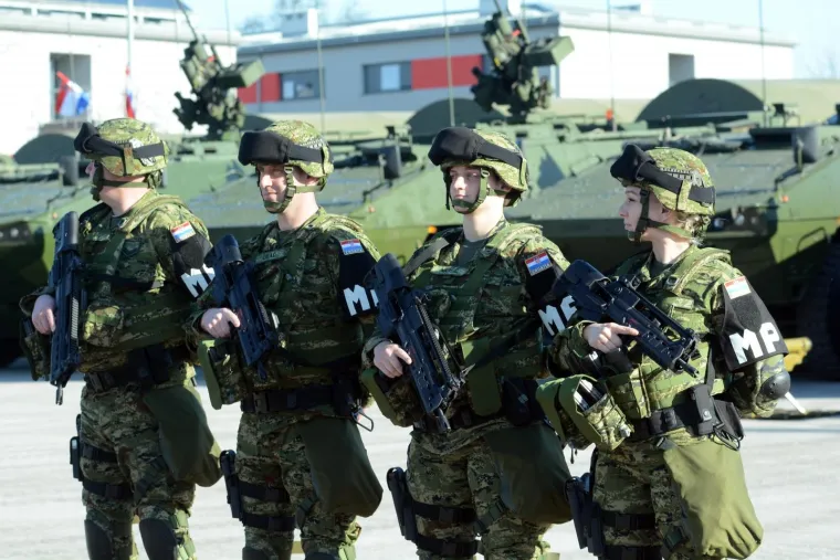 Glavninu snaga čine pripadnici mehanizirane satnije iz sastava bojne Tigrovi Gardijske mehanizirane brigade Hrvatske kopnene vojske