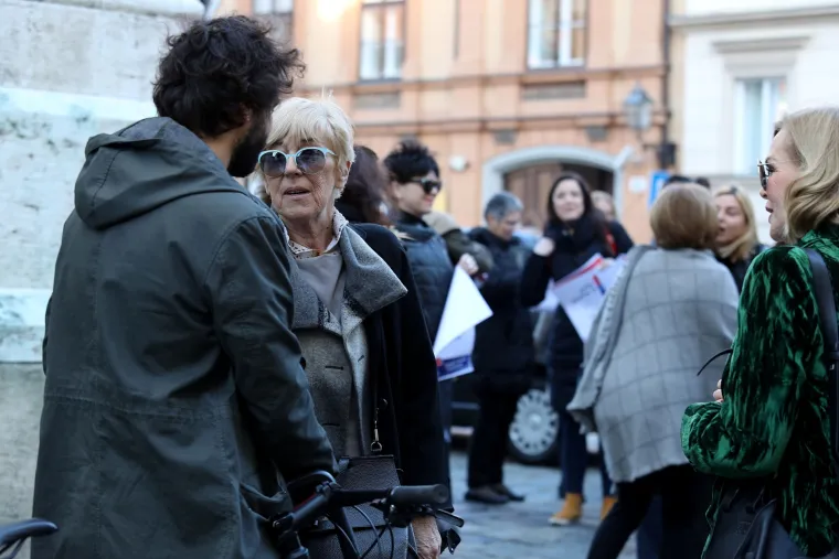 Ispred Sabora prosvjedna akcija za ratifikaciju Istanbulske konvencije