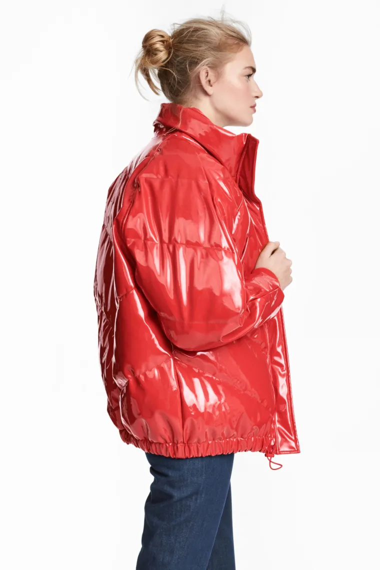 Sjajna puffer jaknica, H&amp;M, 599,86 kuna