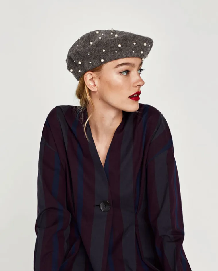 Beretka s perlicama, Zara, 119,90 kuna