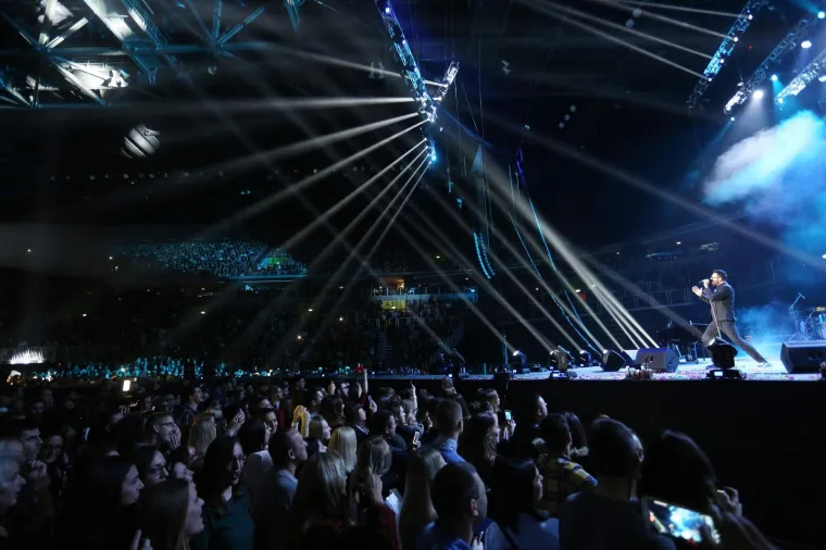 GRA&Scaron;O SPEKTAKLOM PROSLAVIO 20 GODINA KARIJERE: Preko 18.000 ljudi punim glasom pjevalo svaku pjesmu