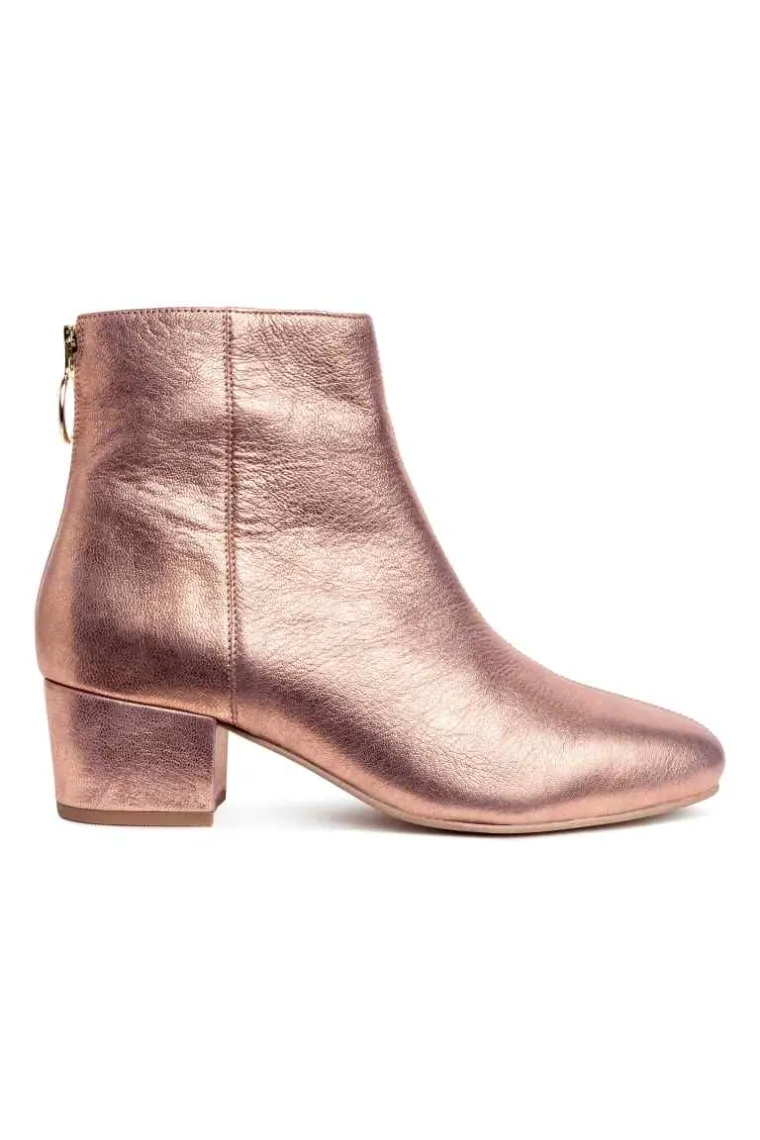 Metalik gležnjače na petu, H&amp;M, 520,59 kuna