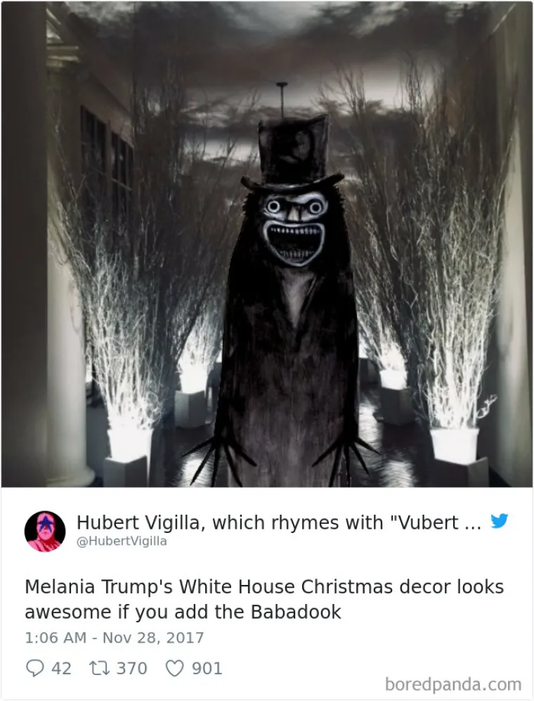 TWITTERAŠI BRUTALNO ISMIJALI MELANIJU TRUMP: Božićno uređenje Bijele kuće podsjetilo ih na filmove strave